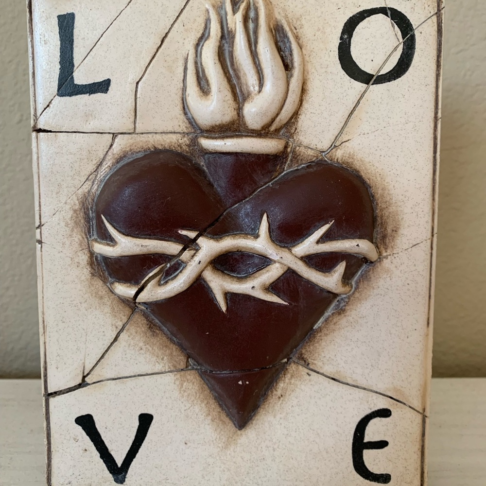 Sid Dickens Memory Block Tile SACRED HEART T19